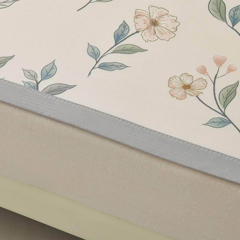 2025爆款类光数码花5111491冰席三件套系碳列-印床丝席