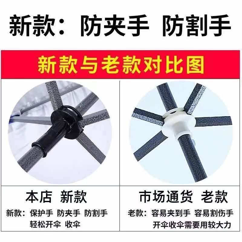 太阳伞遮阳伞超大号大型商用户外摆摊伞长方形雨棚庭院四方伞货源