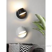 灯壁卧关室床头阅读灯现壁代简约书房573LED阅读壁灯带开可旋转角