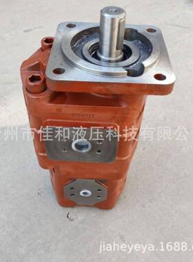 临工956L装载机转向泵厂家供应 双联齿轮泵 1115442004