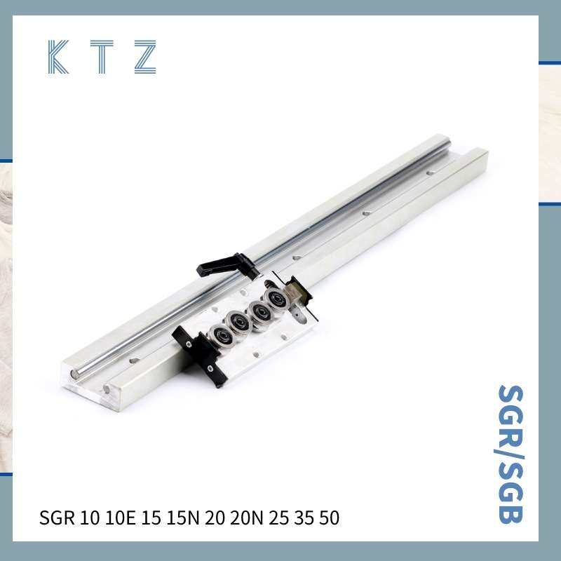 铝合金 直线导轨 木工机械 内置双轴心导轨滑块 SGR25 SGB3 4 5轮