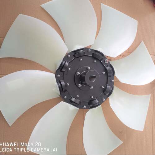 厂家直供低噪音风扇叶发动机冷却散热排风扇发电机降温排气扇