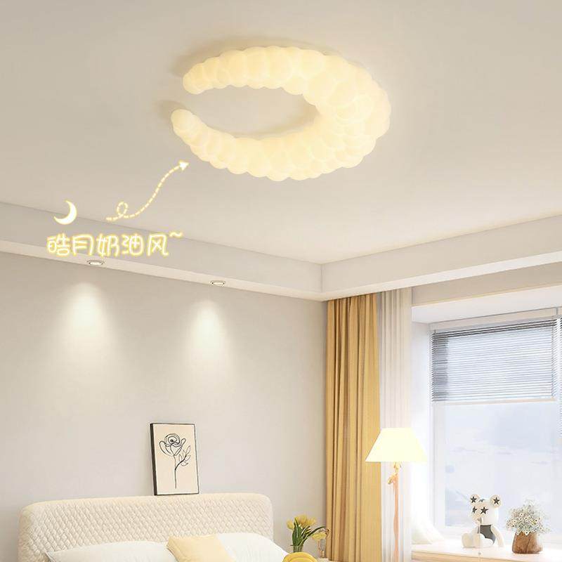 【严选】卧室灯网红月亮泡泡设计奶油风吸顶灯中山灯具厂直销132L,电子元器件市场,其它元器件,淘宝优惠券,粉丝福利购,淘宝优惠卷