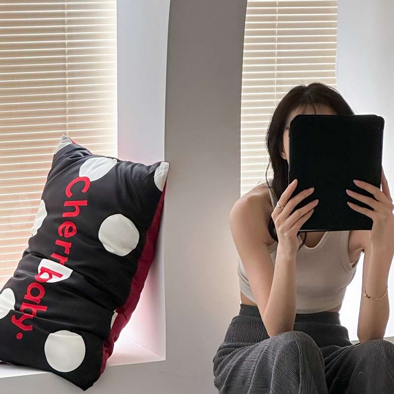 2023新款甜辣潮酷数码印花大版全棉枕套纯棉48*74cm一个枕芯套