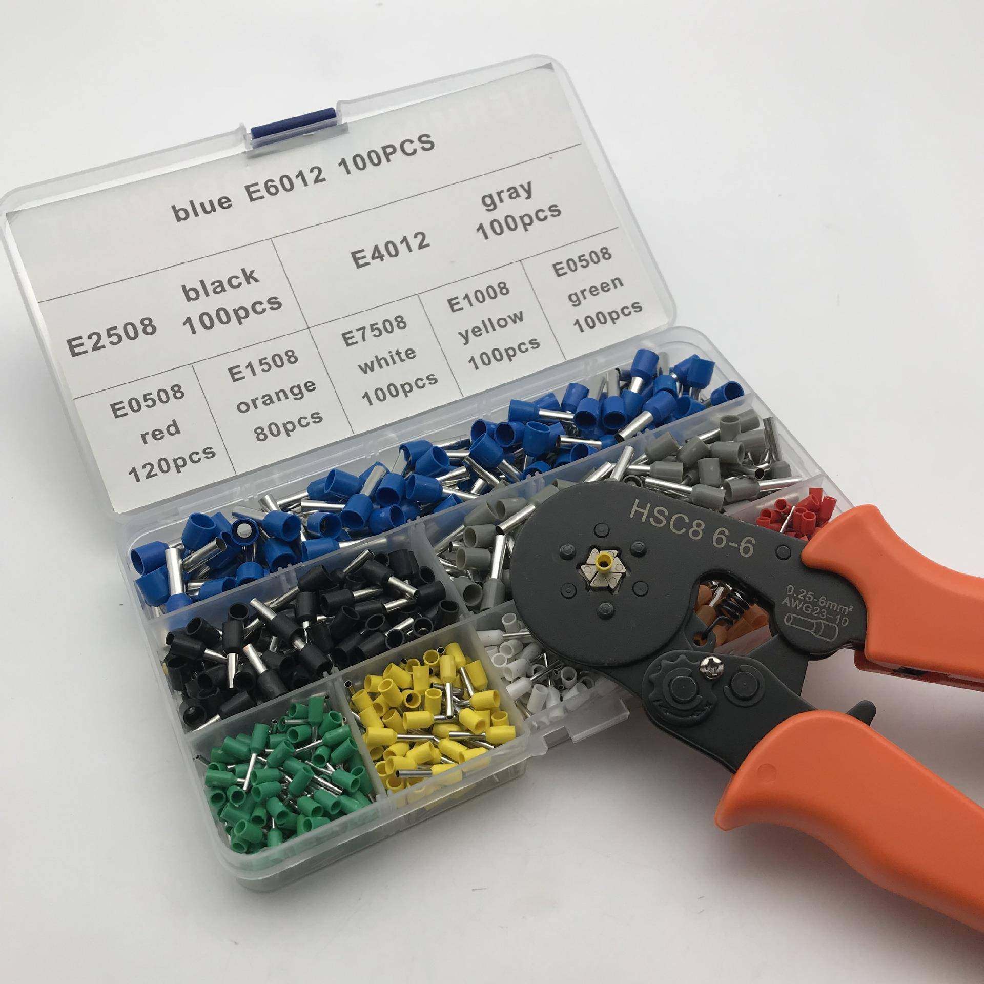 【乐清】针型端子线鼻子压线钳冷压管型端子钳接线钳压接钳子套装,3C数码配件,其它配件,淘宝优惠券,粉丝福利购,淘宝优惠卷