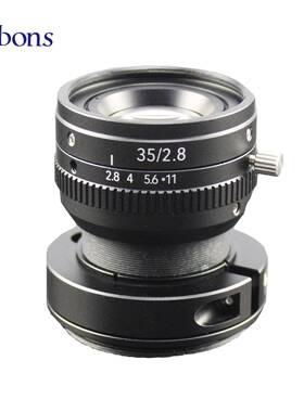 安邦盛镜头线扫镜头工业相机镜头LS35mmF2.8M424k7um机器视觉镜头