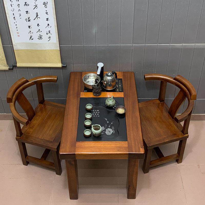 船茶桌茶具套装茶桌椅组合阳木台木小户658型茶几客老厅简约实茶