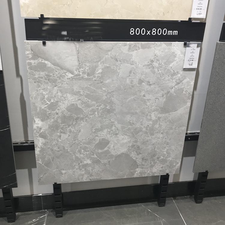 简欧瓷砖通体0理石柔柔光灰光29度灰色地砖8大板00x80客厅餐厅厨