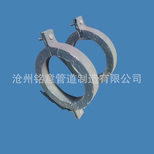 T1双管夹式高温隔热管托双抱箍隔热支座蒸汽管道蛭石隔热支托