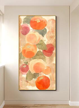 事如意入户画对门旺运奶油原木风玄SQ053101关正挂画意好事寓过道