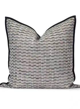 样板房厅抱枕轻奢简约IEI抱现代软客装发沙靠垫方枕样板间酒店枕