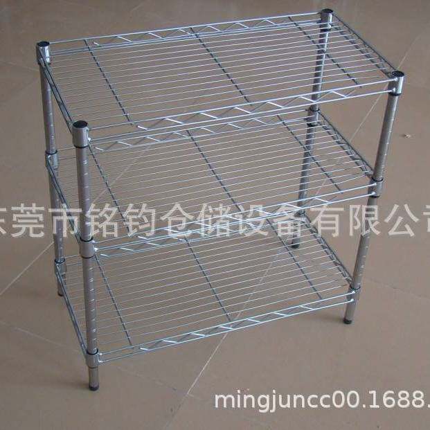喀什工厂货架 电子厂线网货架带轮不锈钢货架仓库货架商用