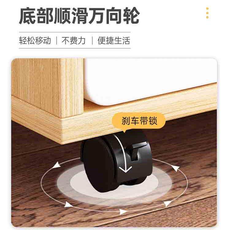 简易书小子架带轮子可移矮动EIT桌下桌边储物柜柜收纳防柜尘置物,饰品/流行首饰/时尚饰品新,其他DIY饰品配件,淘宝优惠券,粉丝福利购,淘宝优惠卷