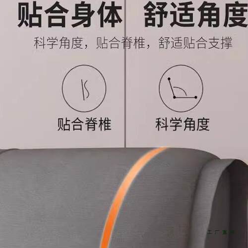 科技布床头靠垫背床上靠枕双人靠软包卧榻室榻自F9689TSJ粘床米头