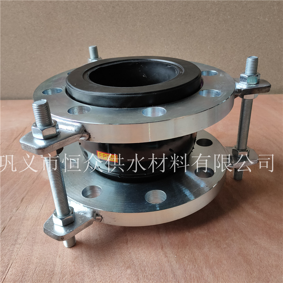 加强型橡胶软接头 脱硫管道橡胶接头 防脱拉耐高压橡胶软连接