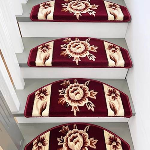 加厚毛楼梯踏步垫墅家满铺楼梯地毯别防滑用无羊胶自粘隔音XZS-01