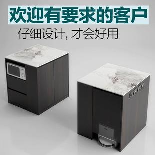 头6008小户型单岛独台单独中岛料理台单柜单岛台台柜倒中导餐桌柜