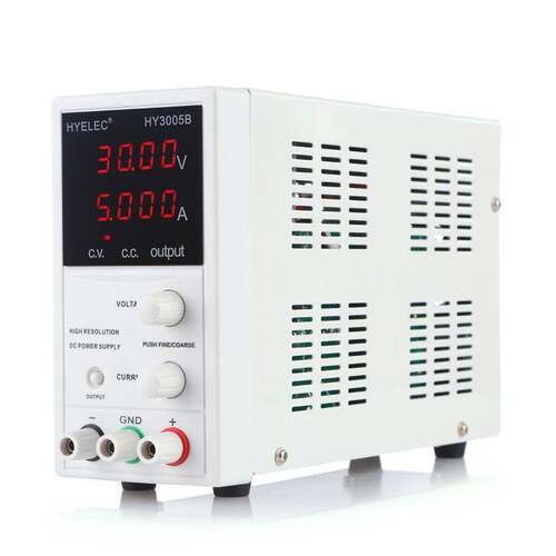 HYELEC华谊HY3005B高精度可调直流稳压电源编码开关30V5A电脑手机