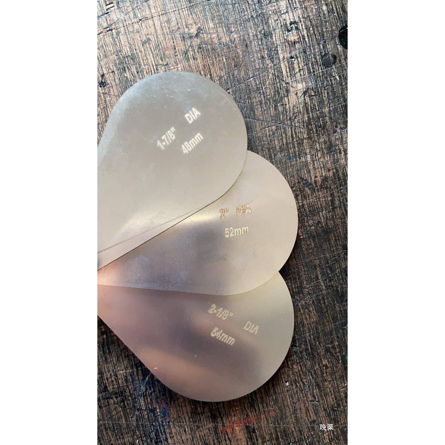 规不锈钢绳槽规1/4直径.量规-1694/42滑轮规可定制65-6R直径轮廓