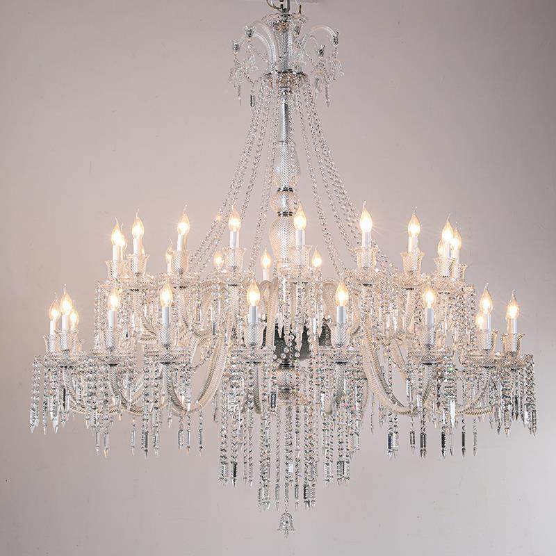 式轻奢客厅灯豪华店大堂宴会厅欧晶灯loft975复式楼酒中空大吊灯,家装灯饰光源,智能吊灯,淘宝优惠券,粉丝福利购,淘宝优惠卷