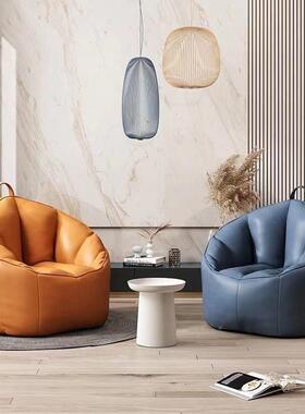 人发可可卧小户型沙出租LEF屋单人沙懒发卧室客厅阳台榻榻米小躺新款