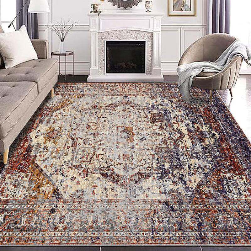 现代简约客厅地毯沙发茶几垫卧室满铺床边家用防滑毯裁剪机洗