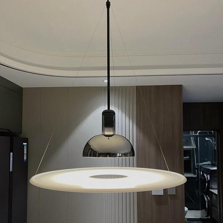 意大利设计师餐厅吊灯丹麦创意吧台卧室极简现代简约飞碟装饰灯具