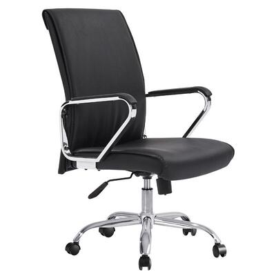 电脑椅家用商务皮艺办公椅人体工学老板椅可躺升降转椅书房椅6577