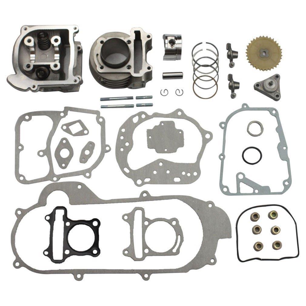 GOOFIT 排量100cc GY6 改装缸体总成套件 缸体内径50mm
