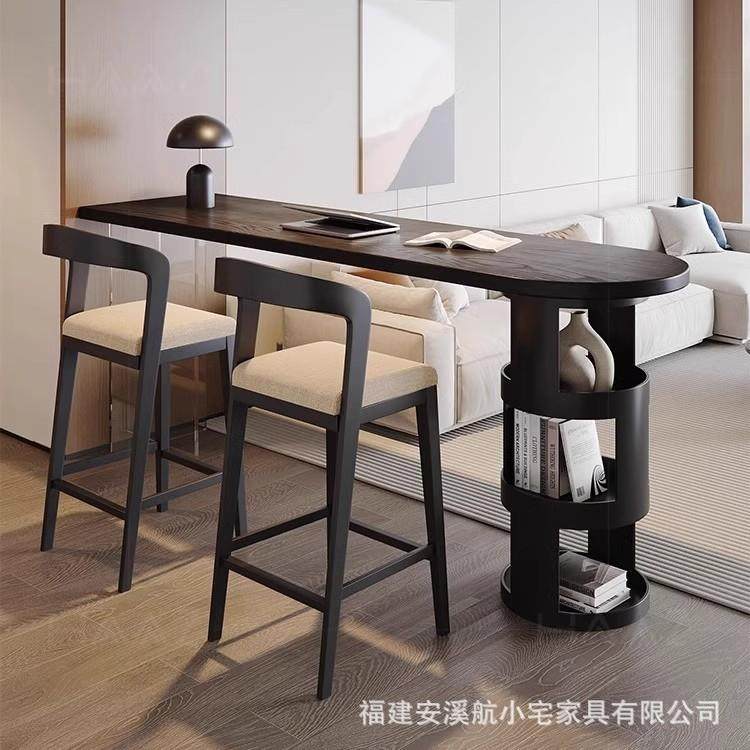 法式实木吧台桌靠墙客厅隔断亚克力长条桌沙发吧台边柜创意高脚桌,电子元器件市场,其它元器件,淘宝优惠券,粉丝福利购,淘宝优惠卷