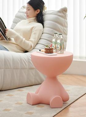 奶风床柜家用卧室简约4978现头代床边桌油头小摆件置物架沙发床小边几