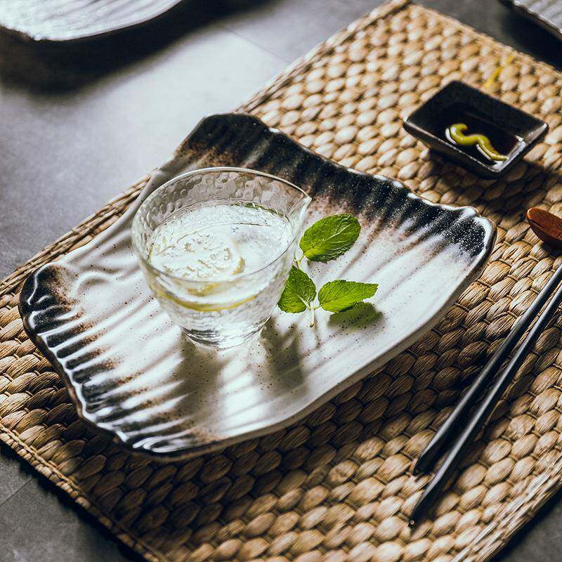 好看的家盘子陶REC瓷寿平司烧用烤店餐厅盘商用菜盘感餐盘创意