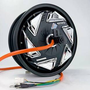 全顺电机12寸四代纪念版电机九号小牛电摩2000w 3000w 5000w瓦片