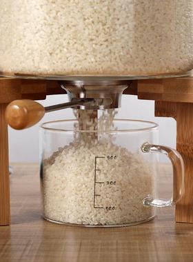 装米桶家用储米箱防防虫潮密封玻米璃箱密封桶米VVB缸面面桶粉收