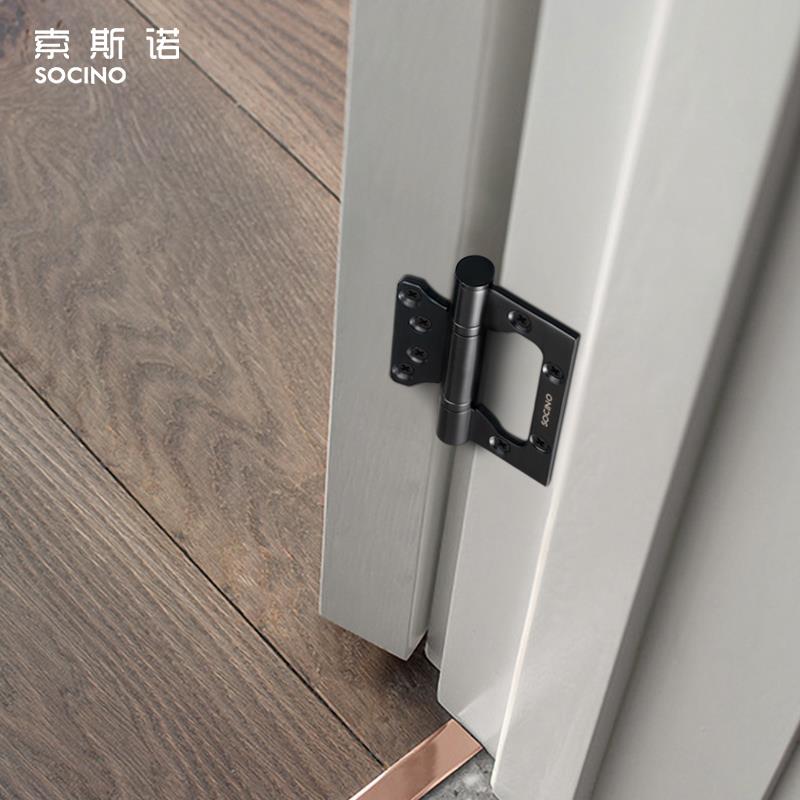 AZMHY6L内不锈钢合页4英子寸室房门母单合页实木门加厚合页片1