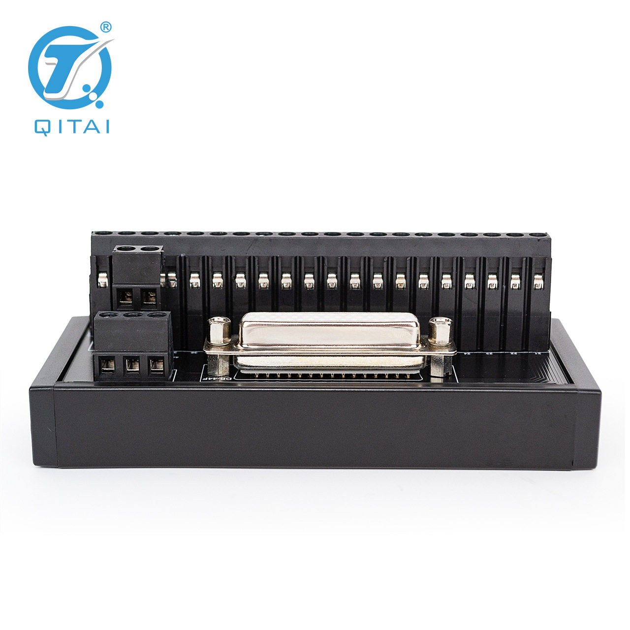 QMT04A端子台44位D-SUB连接器公头转接板连接器接线中继端子台