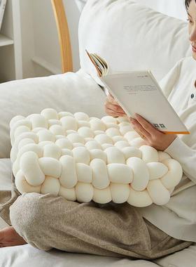 编KHT织股屁坐垫屁垫子抱枕沙发靠枕靠垫椅人地座垫腰枕上蒲团懒