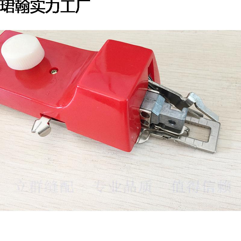 机双新款家锁用老式缝纫眼器锁扣眼机纽门机圆平珺zhang5用锁孔器