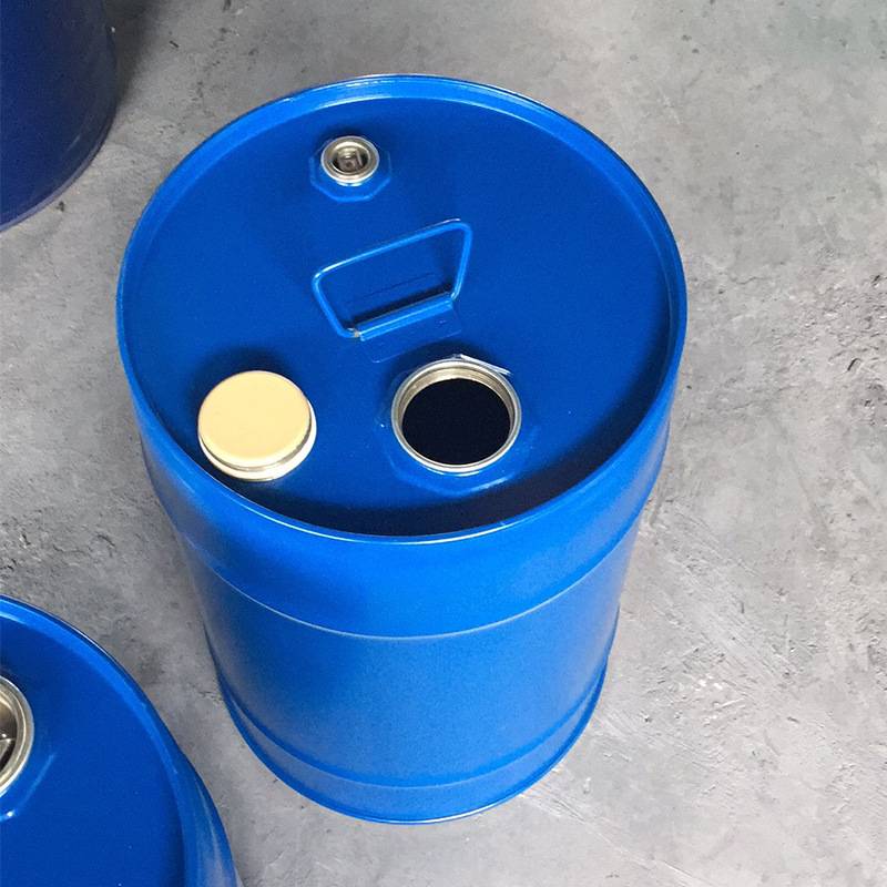 25L油漆桶升冷轧板闭口钢桶可定封口包装铁桶多功能蓝色化工铁桶