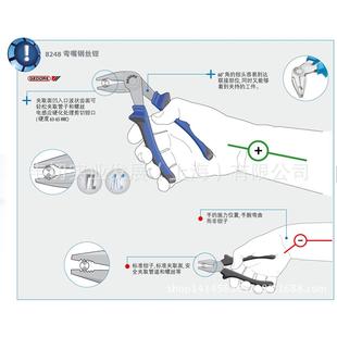 2276763钳 G2edorTe吉584多瑞弯嘴钢丝848 160L