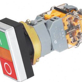 LAY39A 启动按钮开关 双位按钮 螺丝固定型 天博按钮