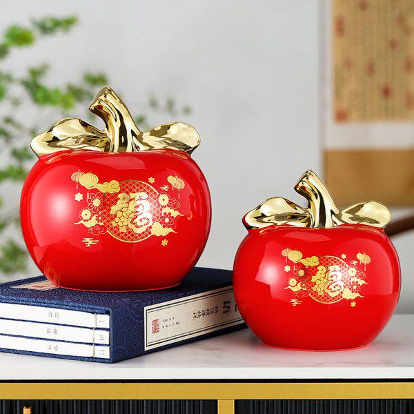 2024新款陶瓷储蓄罐客厅摆件创意储钱罐儿童扑满存钱罐可存不可取