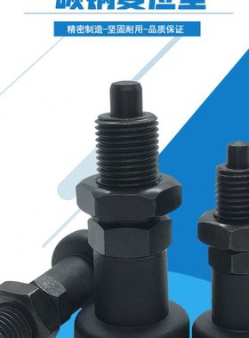 G+N 617手柄弹簧柱塞 旋转柱塞复位型 分度销细牙M20*1.5固定销