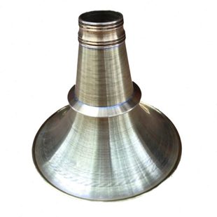 唢呐配件唢呐喇叭碗抛光高档老式唢呐碗口15.1厘米3.5小口纯铜