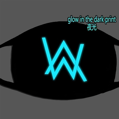 嘉豪夜光口罩同款艾伦沃克DJ舞团周边家加厚防寒strong哥面罩冬季