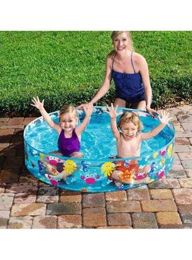 Bestway 55028 硬质儿童硬胶水池免鱼池 免充气水池
