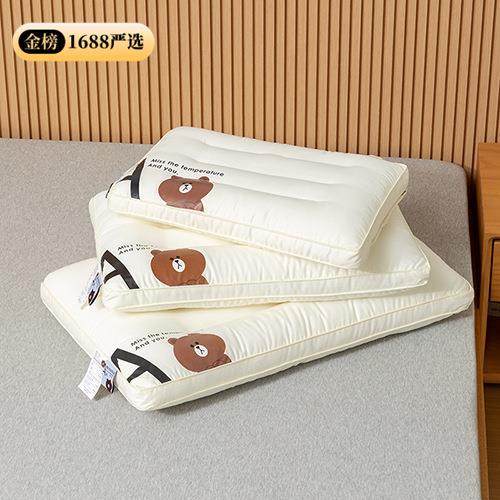 A类全棉儿童枕头护颈椎枕芯宝宝1一3岁助睡眠小学生专用整头一只