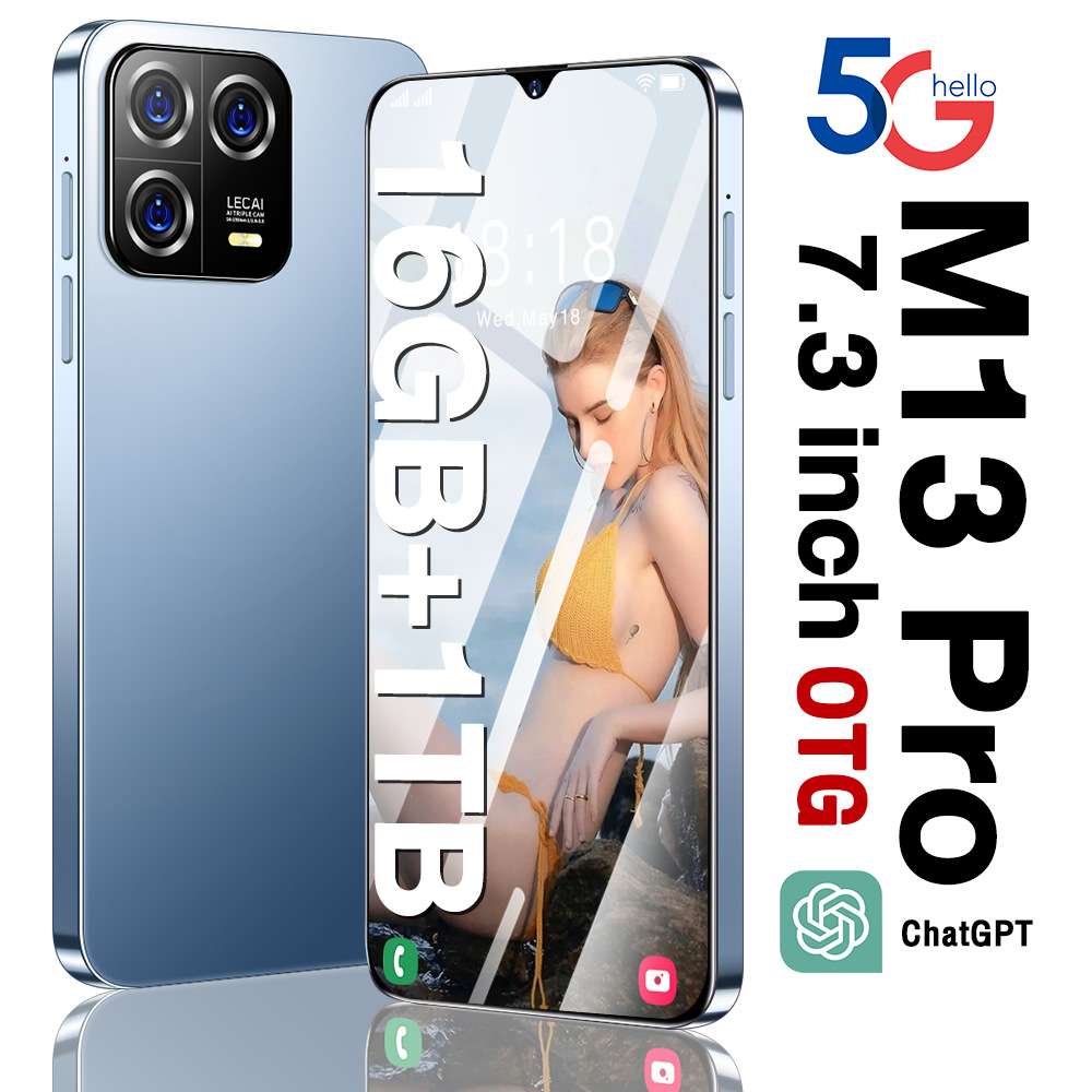 M13Pro跨境爆款OTG现货6.5寸高清1+16GB安卓3G智能手机外贸代发