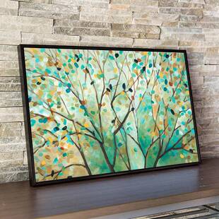 兰薇妮简约画客厅餐厅酒店走廊装饰画卧室家居墙画春意盎然装饰画