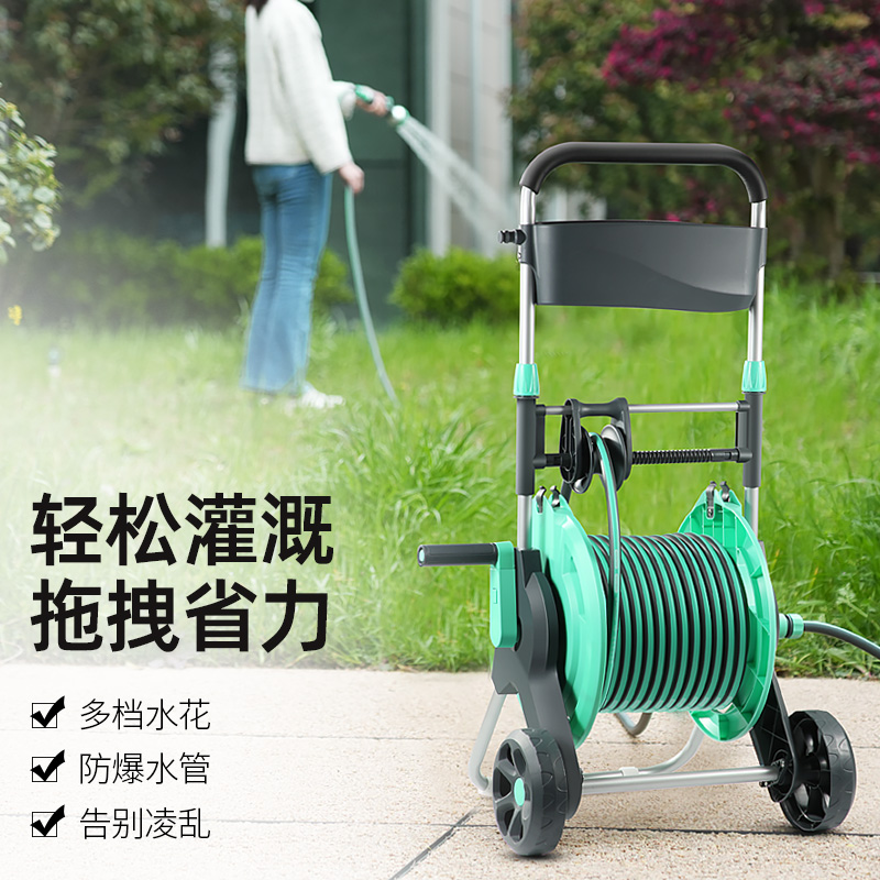 水管收纳架卷管器花园软管u卷管子神器家用浇花绕管架自动收管浇